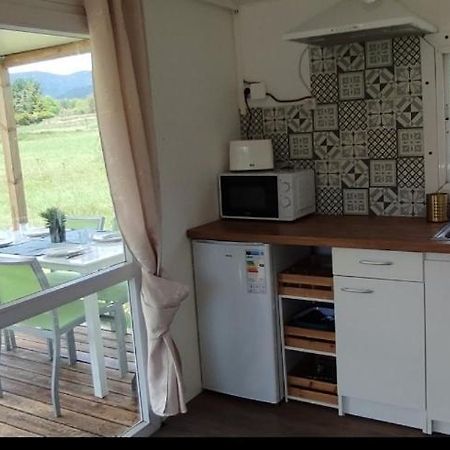 Bungalow Au Pied Du Luberon Saint-Martin-de-la-Brasque Esterno foto